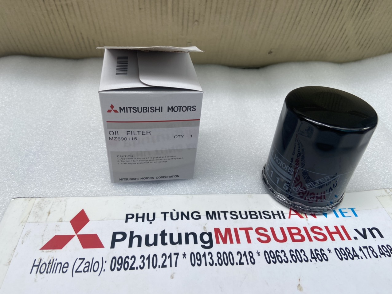 Lọc dầu lọc nhớt xe Mitsubishi