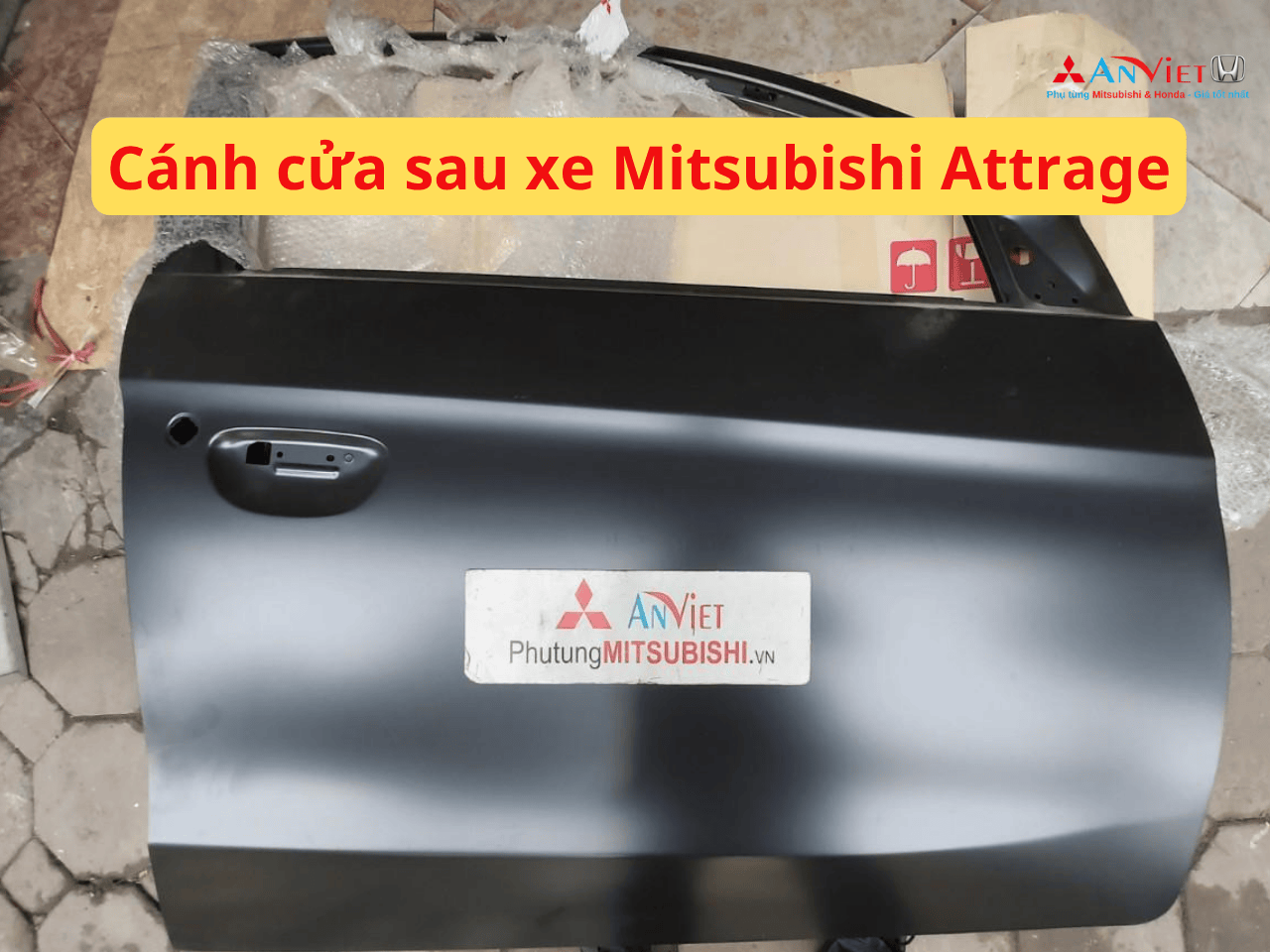 Cánh cửa sau xe Mitsubishi Attrage