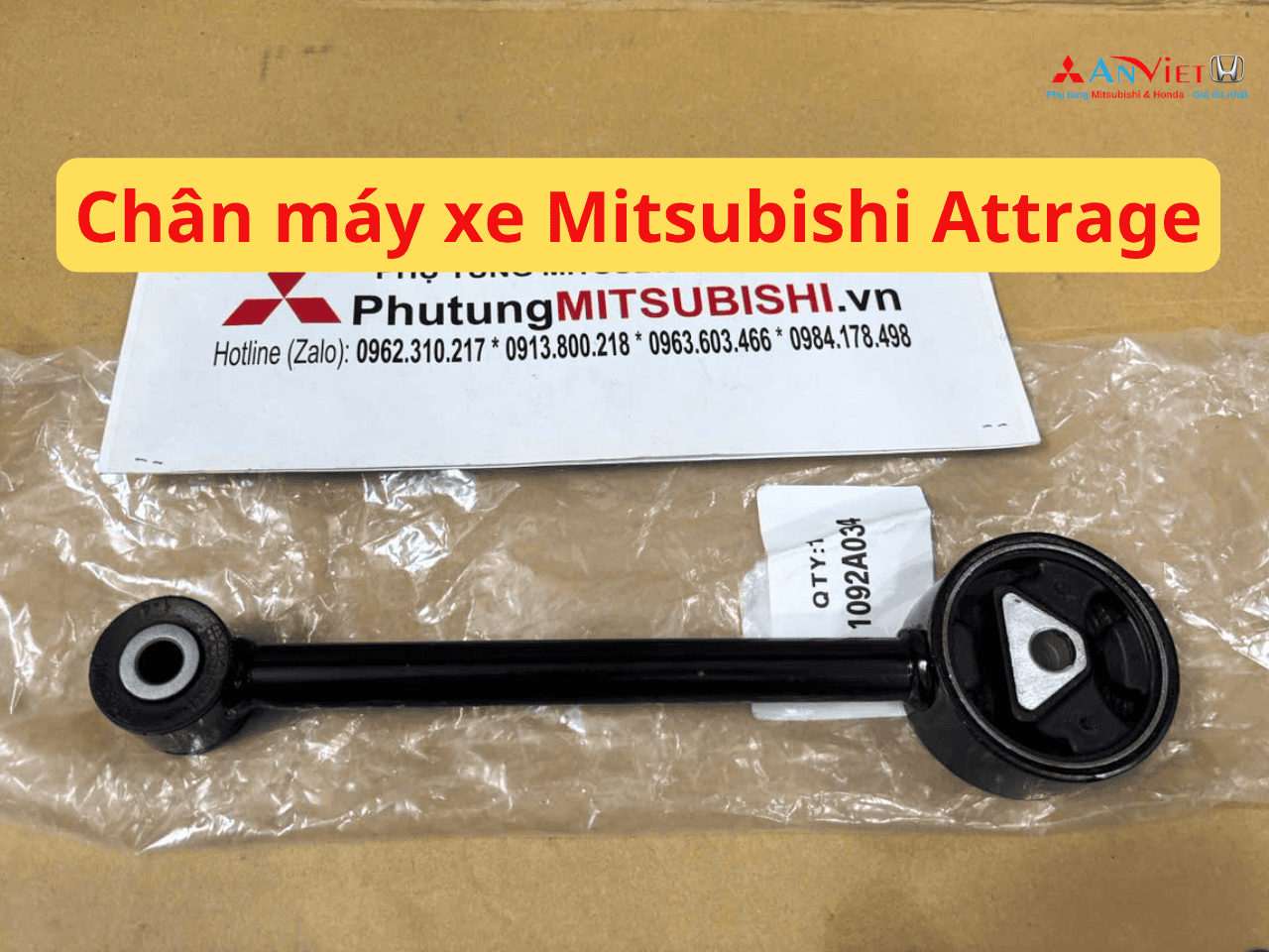 Chân máy xe Mitsubishi Attrage