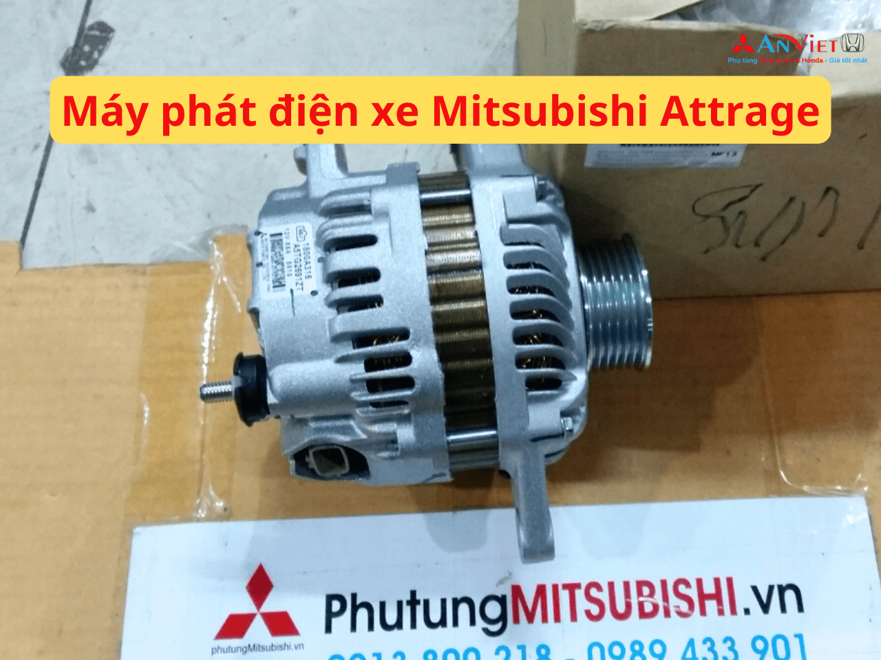 Máy phát điện xe Mitsubishi Attrage