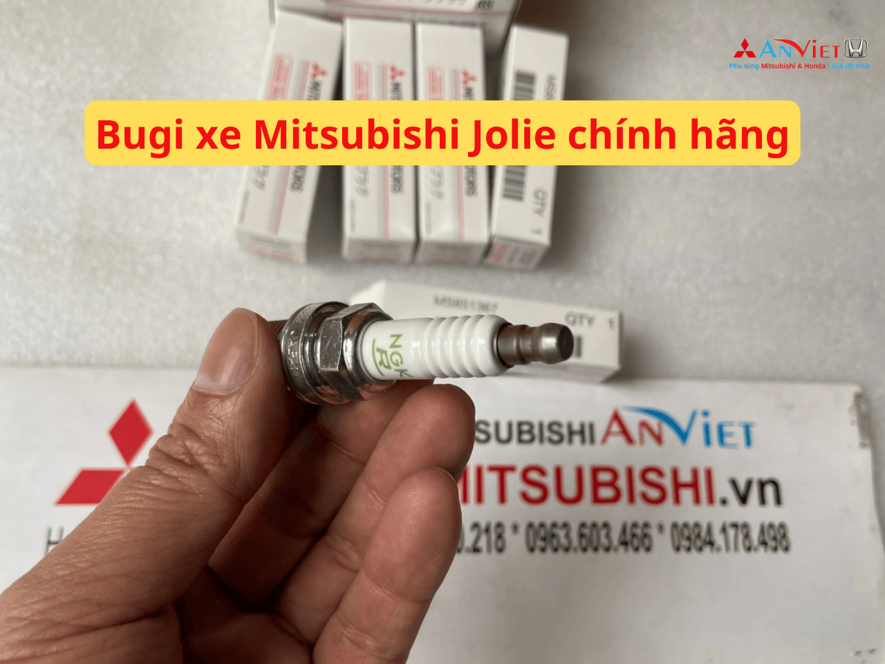 Bugi xe Mitsubishi Jolie chính hãng