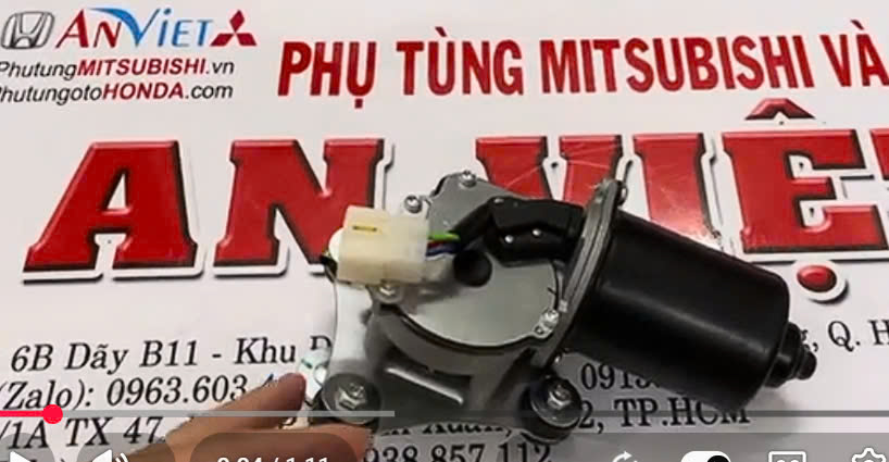 Mô tơ gạt mưa trước và sau Xe Mitsubishi Lancer 2000-2003 MR221316 MR245229