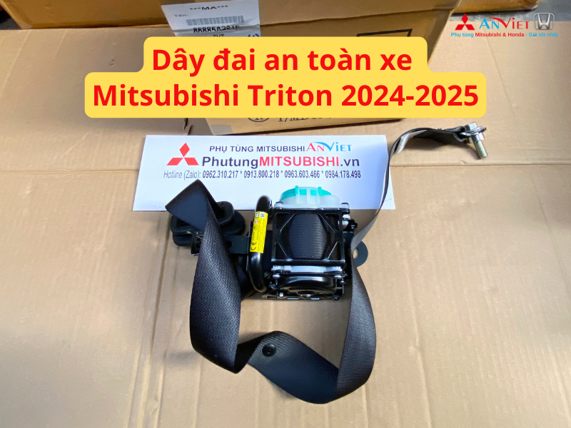 Dây đai an toàn xe Mitsubishi Triton 2024-2025