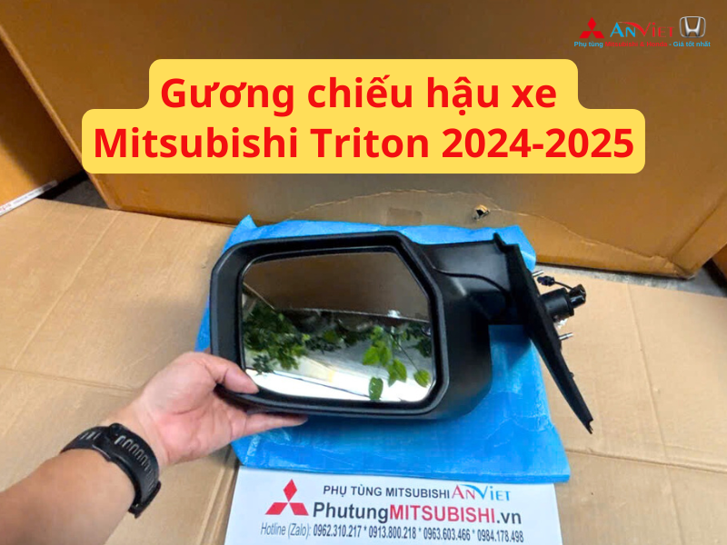 Gương chiếu hậu xe Mitsubishi Triton 2024-2025