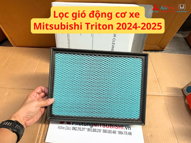 Lọc gió động cơ xe Mitsubishi Triton 2024-2025