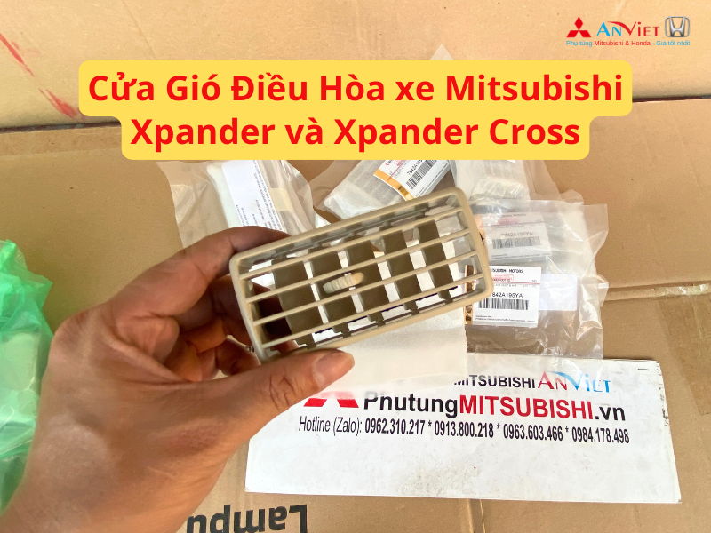 Cửa Gió Điều Hòa xe Mitsubishi Xpander và Xpander Cross