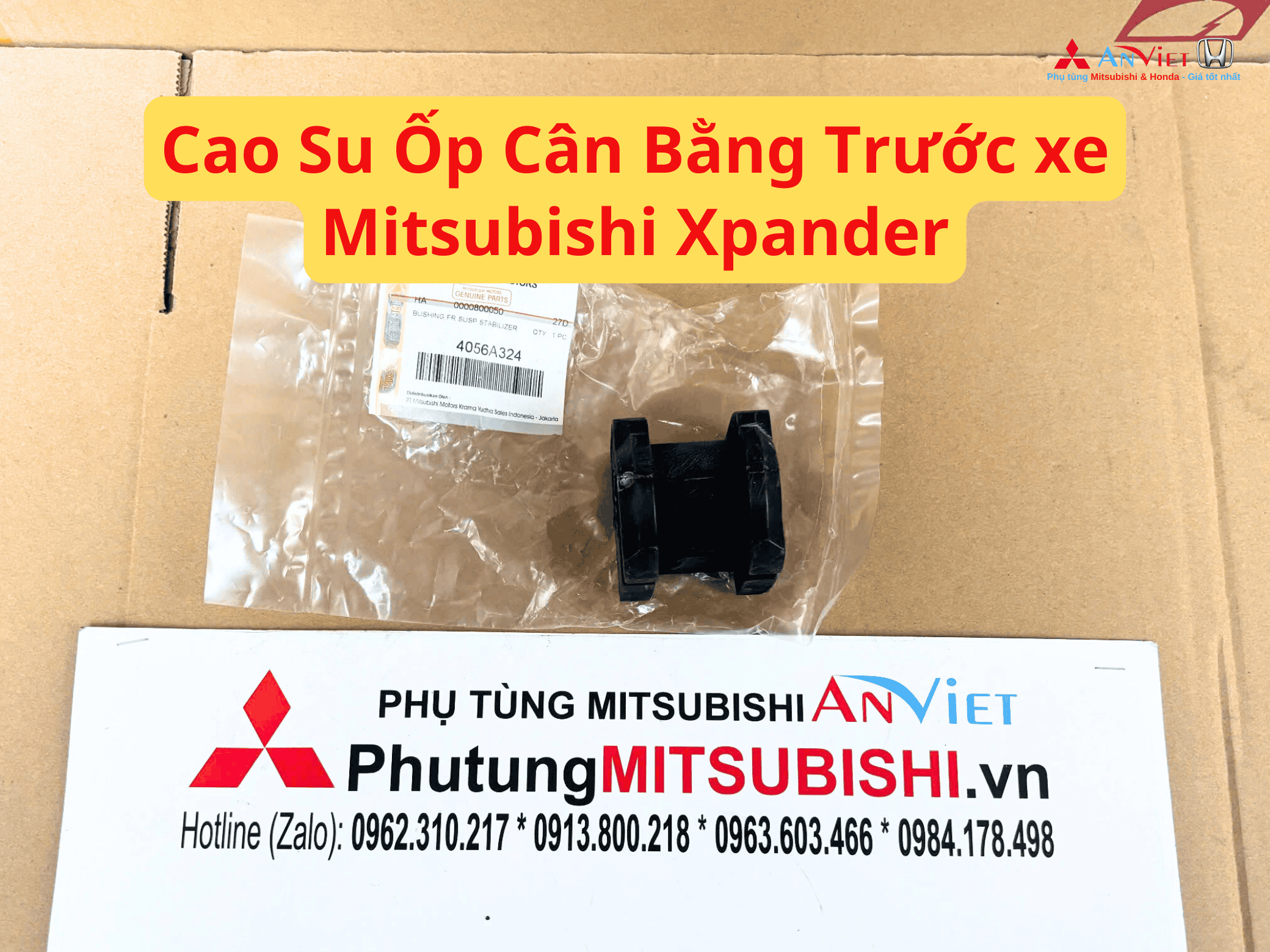 Cao Su Ốp Cân Bằng Trước xe Mitsubishi Xpander