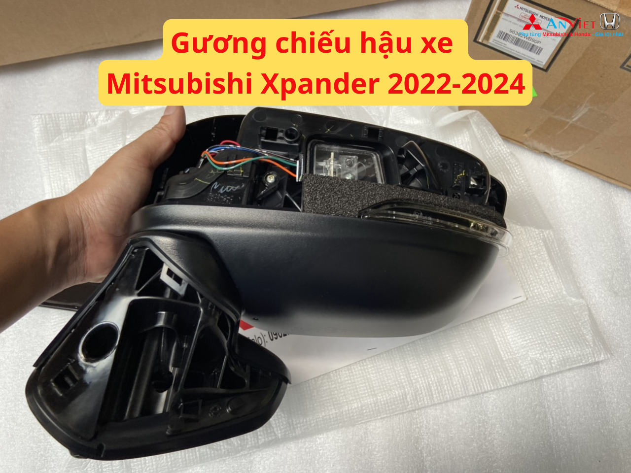 Gương chiếu hậu xe Mitsubishi Xpander 2022-2024