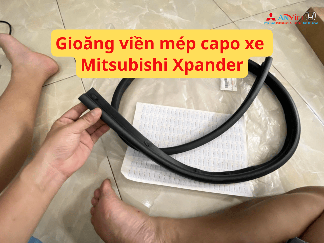 Dây mở nắp capo xe Mitsubishi Xpander