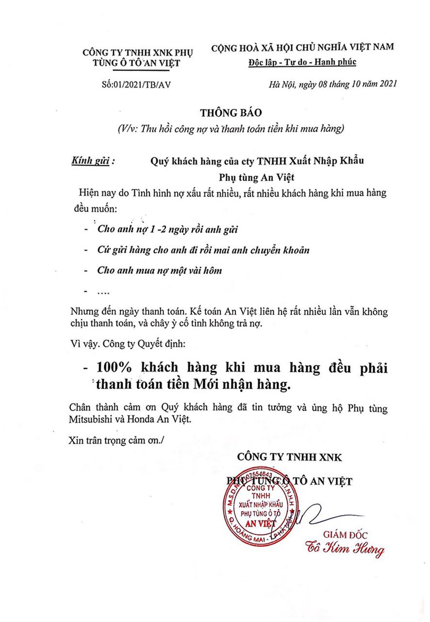 Quy định Mua hàng và Thanh Toán