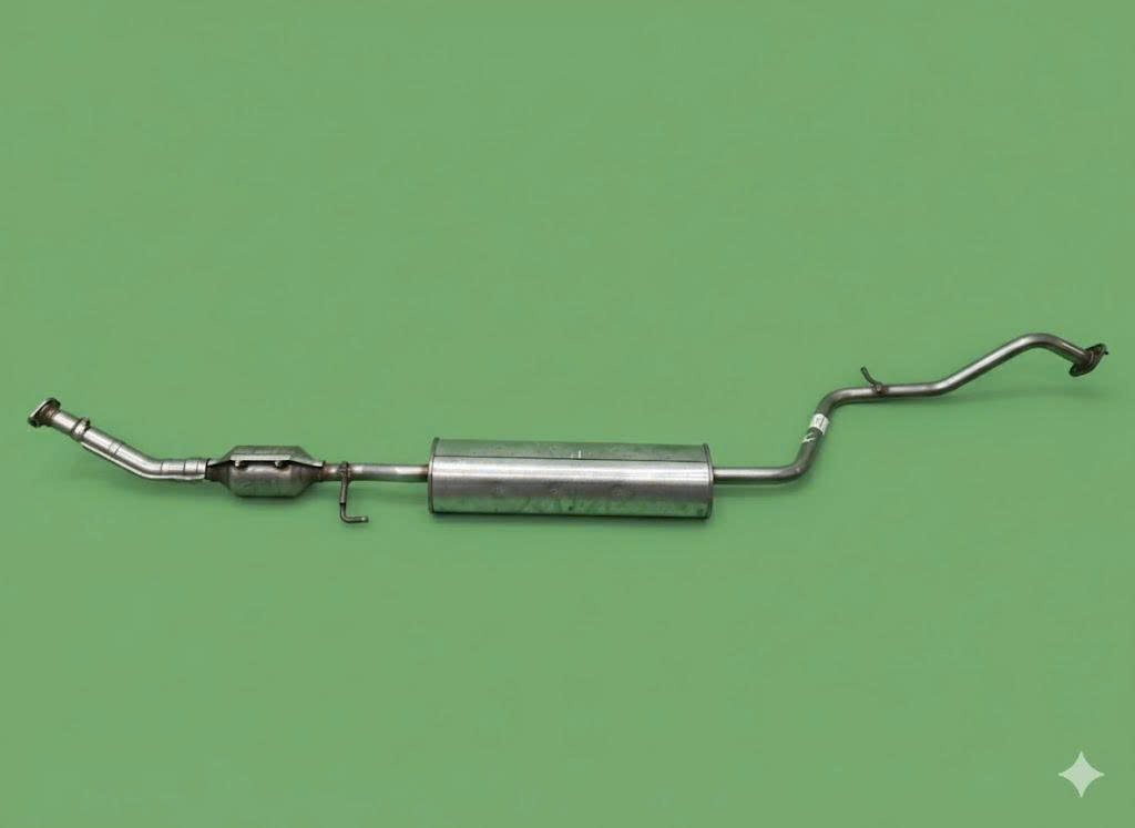 Bầu bô ống xả khí thải Mitsubishi Attrage xe số mt