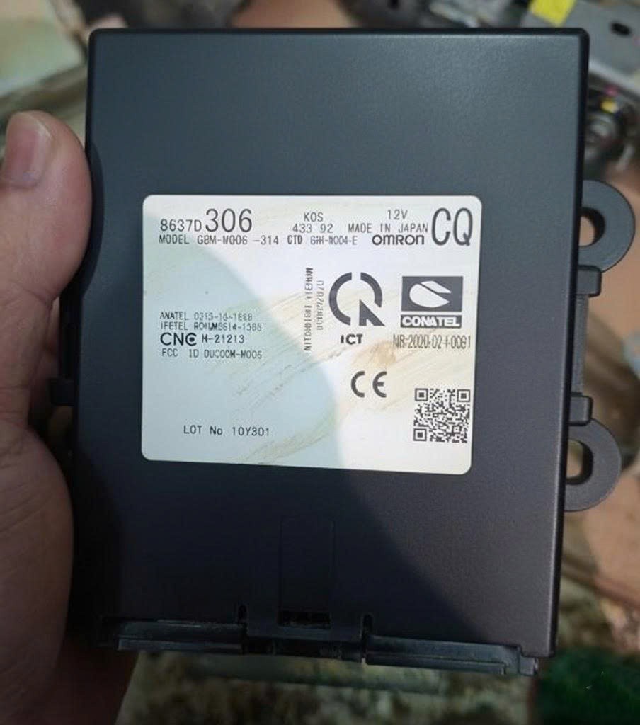 Hộp điều khiển chìa Khóa xe Mitsubishi Attrage 2020 - 2024 Hàng bãi