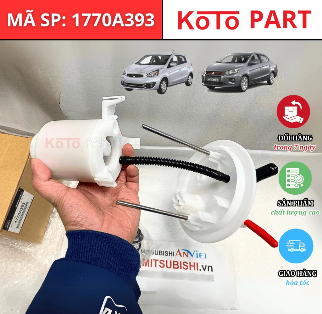 Lọc xăng, Lọc nhiên liệu xe Mitsubishi Attrage