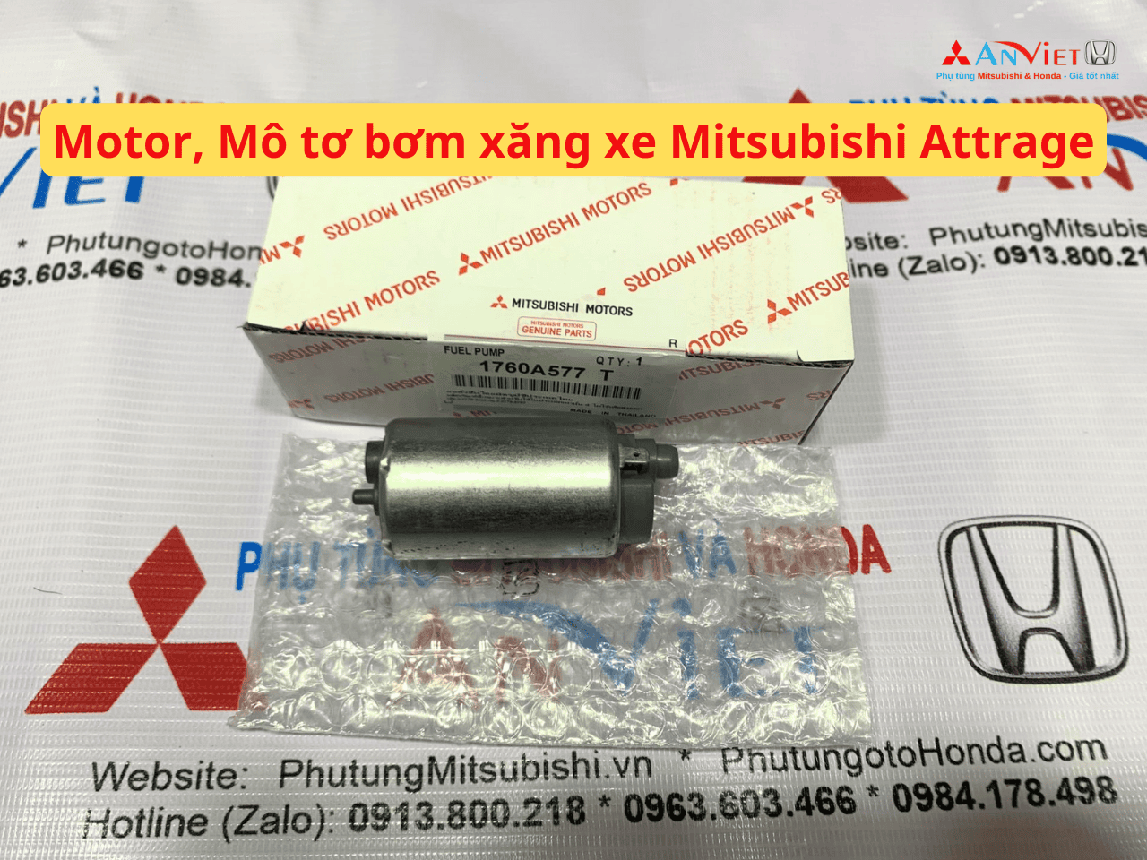 Mô tơ bơm xăng xe Mitsubishi Attrage
