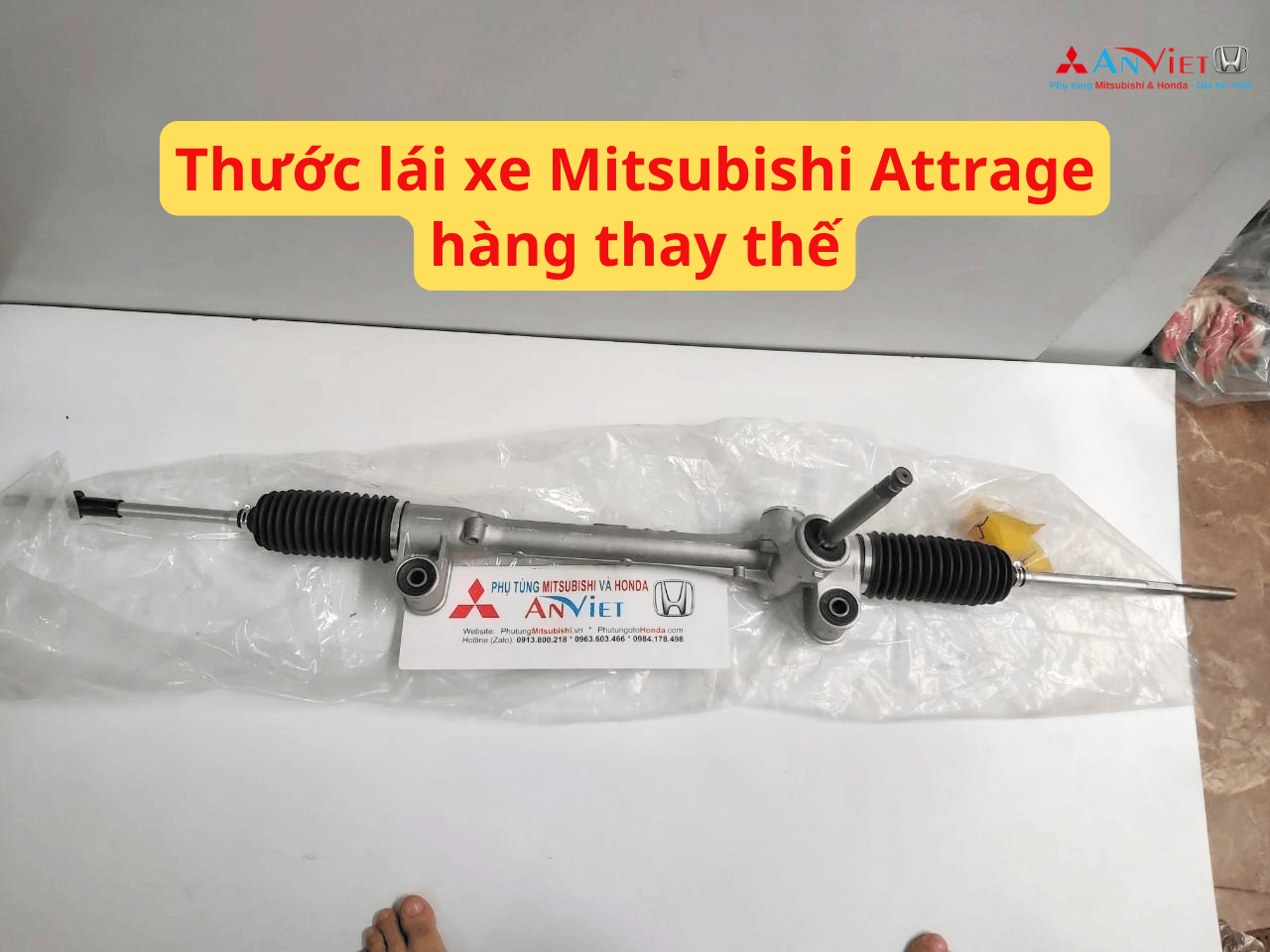 Thước lái xe Mitsubishi Attrage