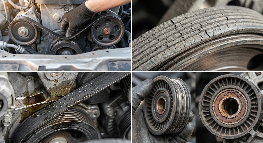 4 Nguyên nhân cốt lõi khiến dây curoa bị kêu