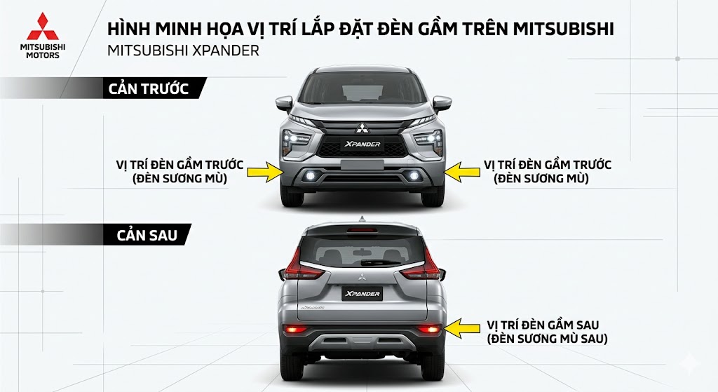 Đ&egrave;n gầm &ocirc; t&ocirc; (đ&egrave;n sương m&ugrave;) l&agrave; g&igrave;?