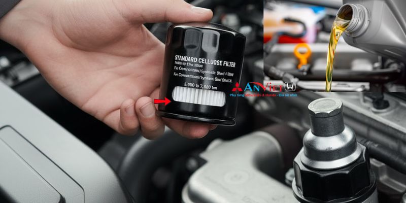 Chọn Vật Liệu Lọc nhớt ô tô