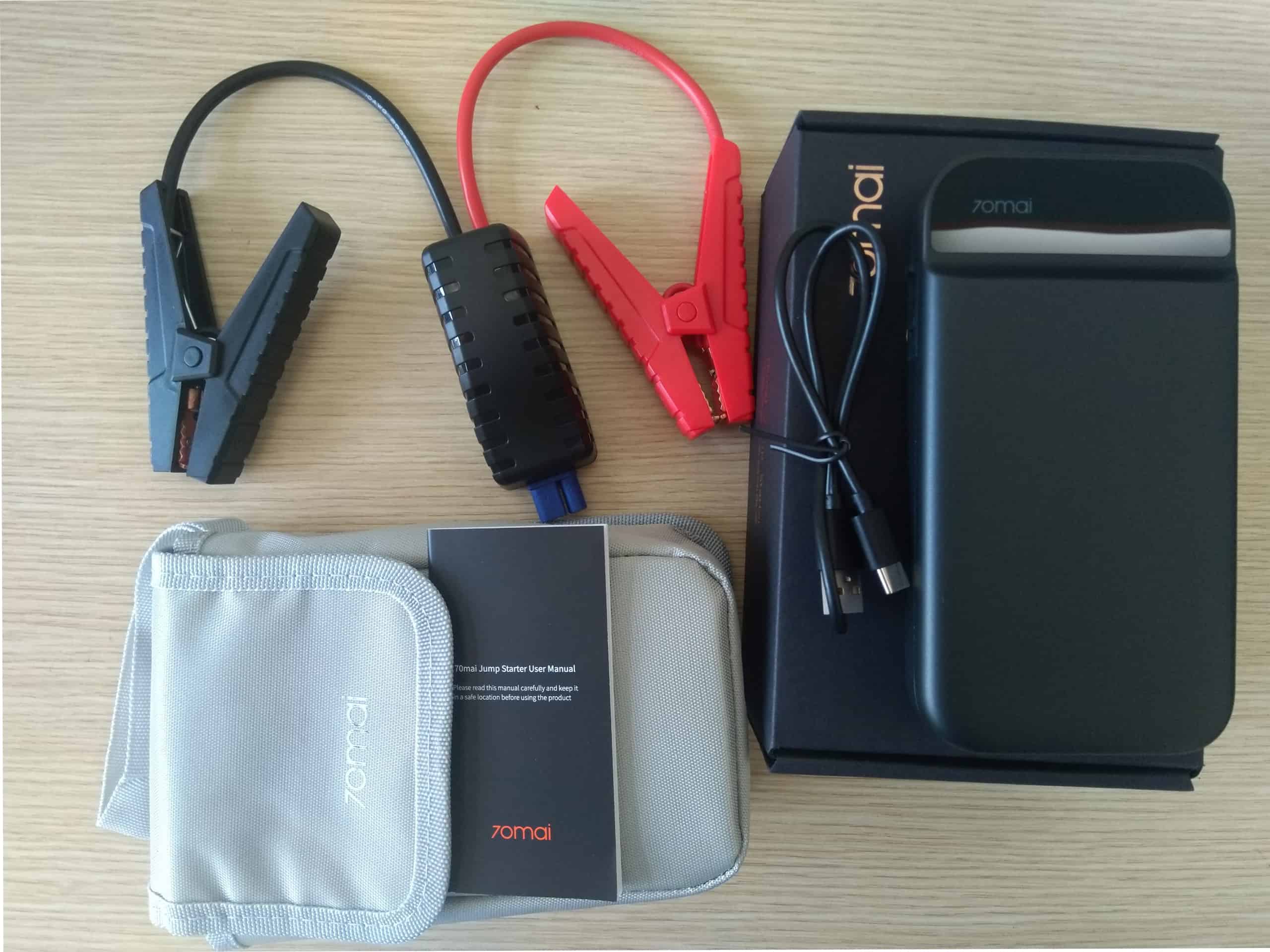 Bộ k&iacute;ch b&igrave;nh ắc quy &ocirc; t&ocirc; cầm tay mini