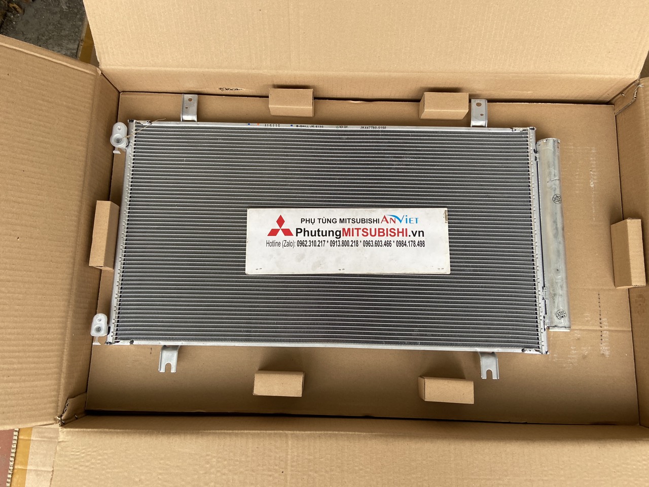 Bảng báo giá dàn nóng ô tô mới nhất hiện nay