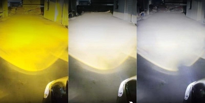 Đ&egrave;n LED gầm &ocirc; t&ocirc; 3 m&agrave;u