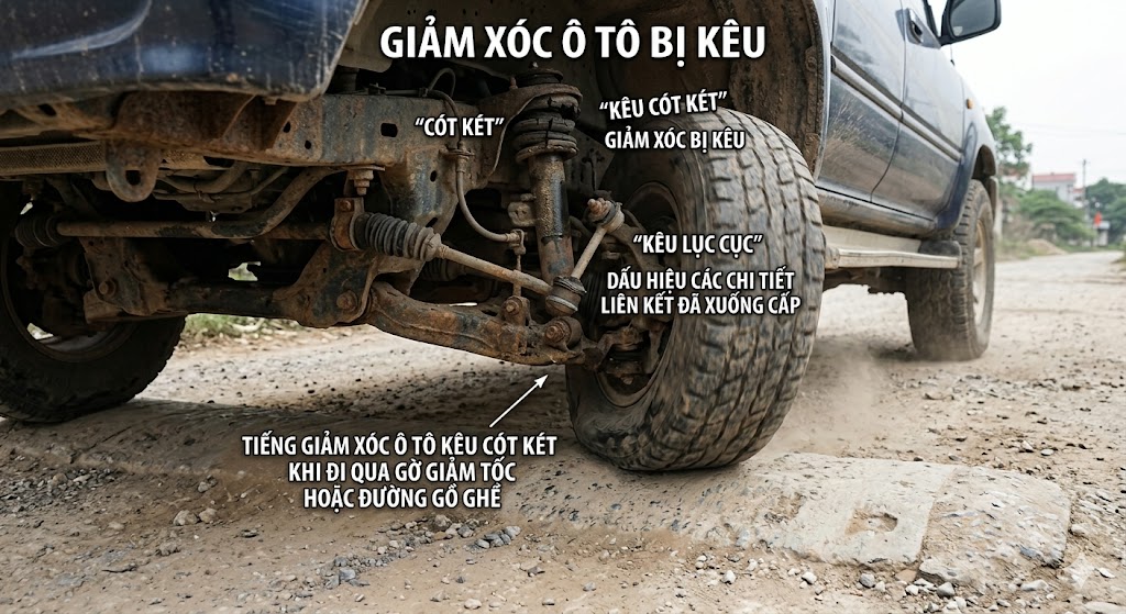 Giảm x&oacute;c &ocirc; t&ocirc; k&ecirc;u c&oacute;t k&eacute;t