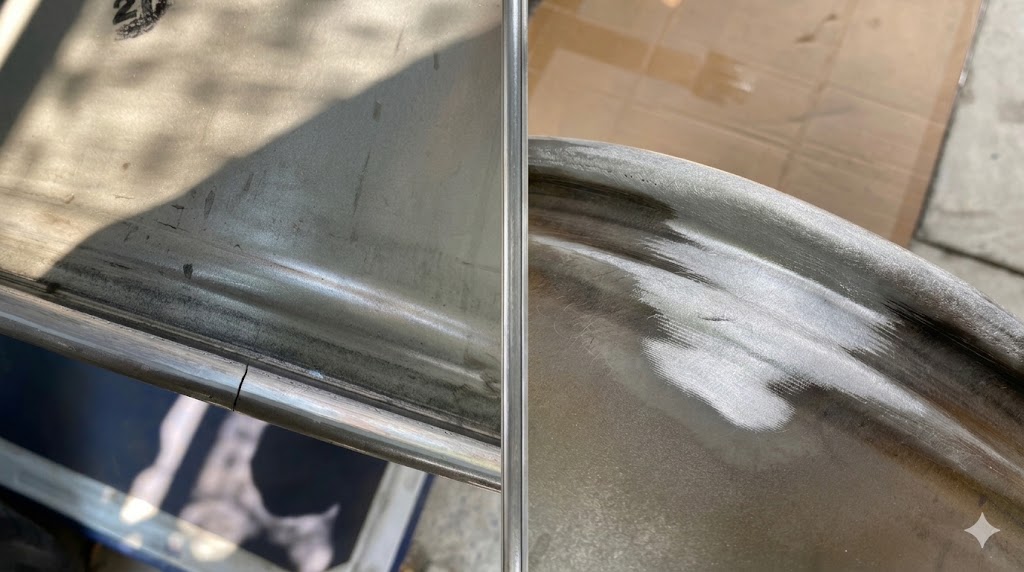 Cảnh b&aacute;o an to&agrave;n: Tuyệt đối kh&ocirc;ng h&agrave;n m&acirc;m nứt g&atilde;y