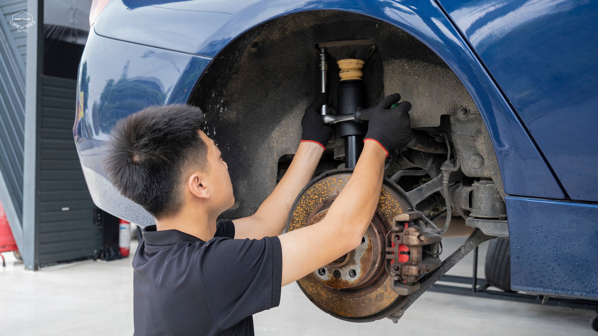 Kiểm tra giảm x&oacute;c &ocirc; t&ocirc;