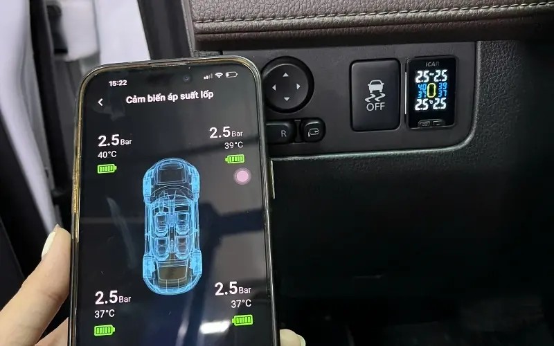 Dấu hiệu cảnh b&aacute;o hệ thống cảm biến gặp sự cố