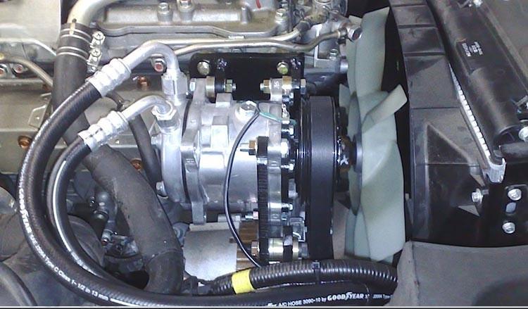 Lốc điều hòa ô tô không chạy