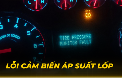 Dấu hiệu cảnh b&aacute;o hệ thống cảm biến gặp sự cố