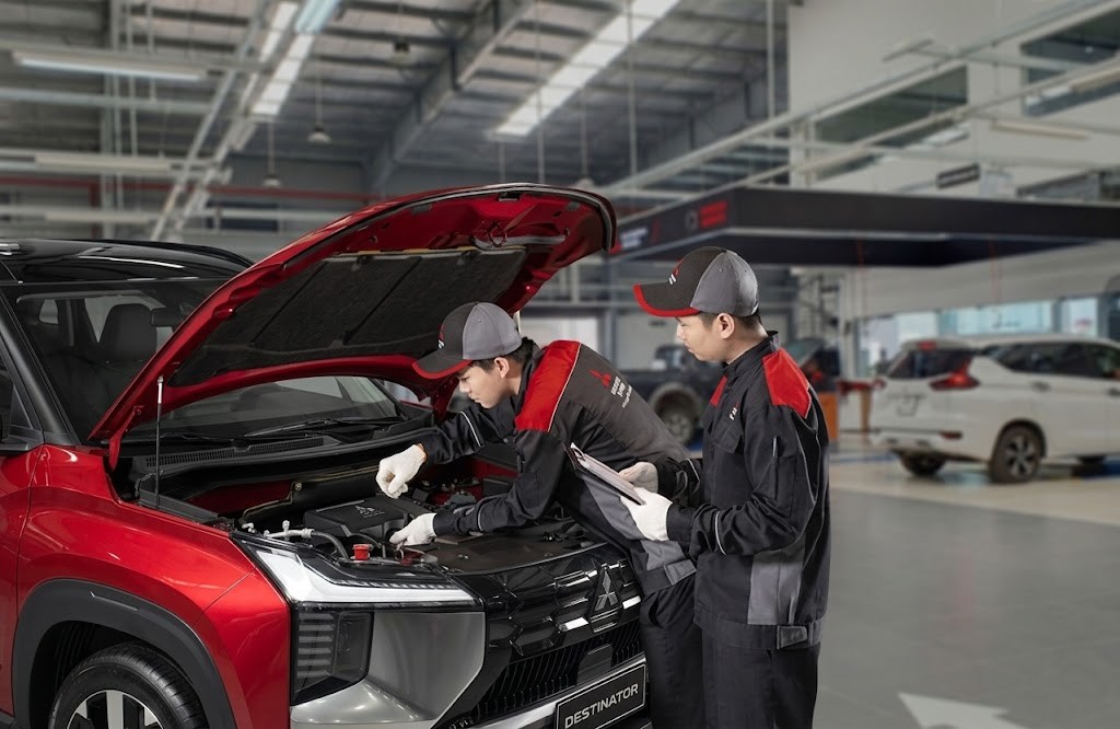 Lịch bảo dưỡng xe Mitsubishi Destinator định kỳ
