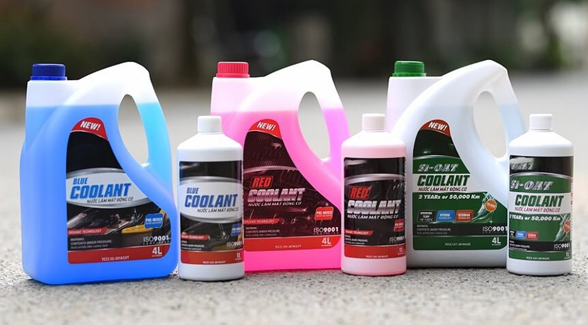 C&aacute;c loại nước l&agrave;m m&aacute;t &ocirc; t&ocirc;