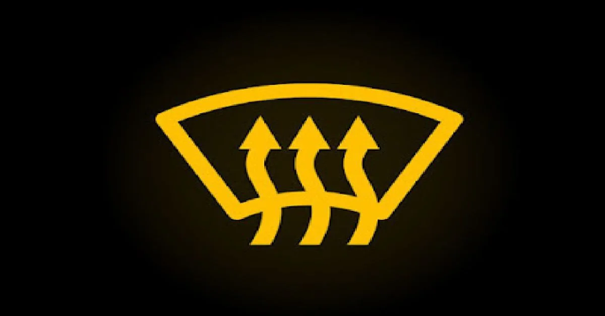 Bật Chế độ Sấy Kính Trước