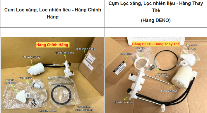 Phụ t&ugrave;ng Mitsubishi Destinator OEM