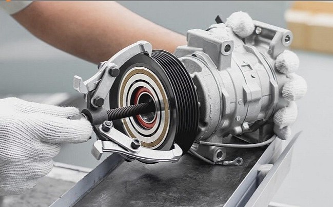 Nguyên nhân hư hỏng và cháy lốc điều hòa ô tô