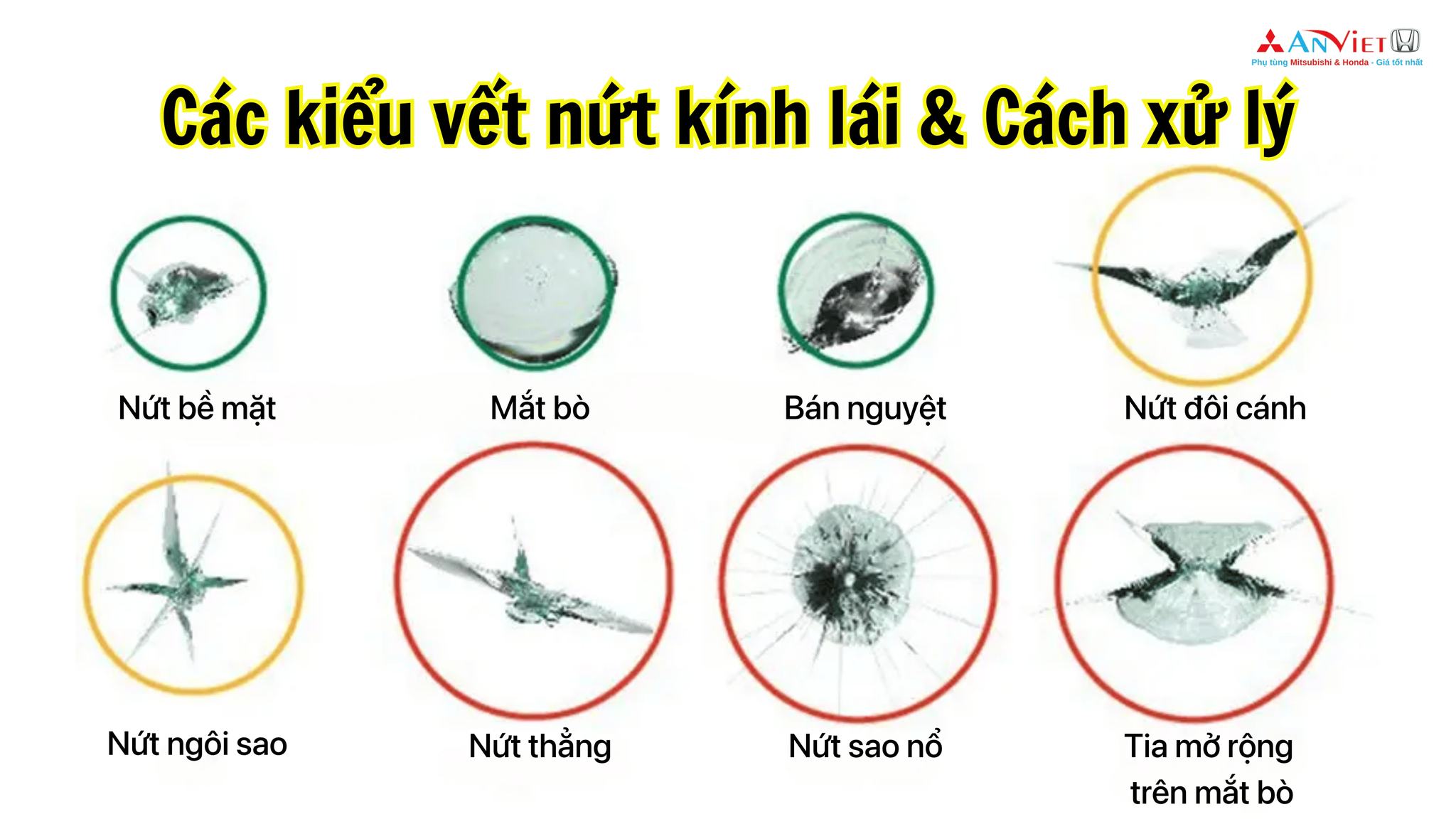 Các loại vết nứt phổ biến và cách xử lý