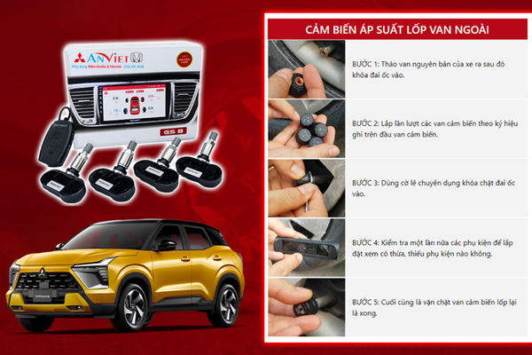 Bộ cảm biến áp suất lốp Xforce