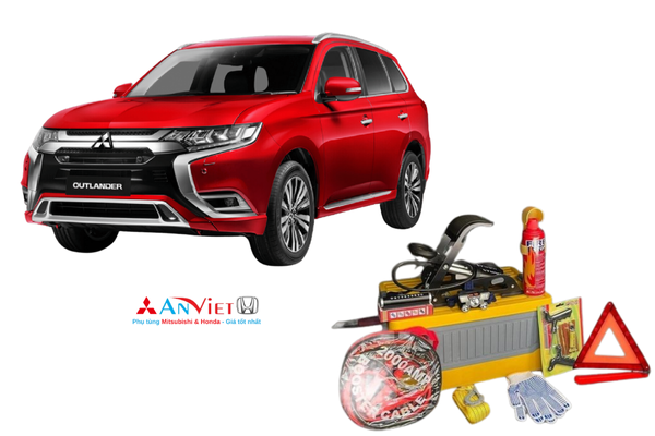 Bộ cứu hộ trong cốp xe Mitsubishi Outlander