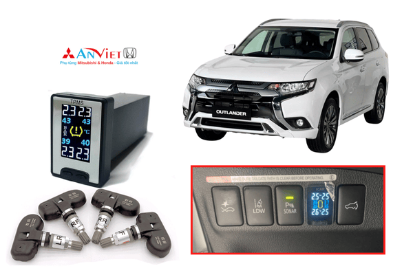 Bộ cảm biến áp suất lốp xe Mitsubishi Outlander