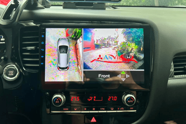 Camera 360 & Màn hình liền cam xe Mitsubishi Outlander
