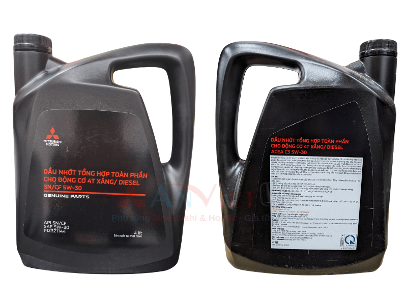 dầu nhớt Mitsubishi 5W30 - Phụ tùng Mitsubishi An Việt