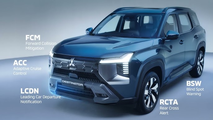 Tính năng an toàn và kết nối thông minh Mitsubishi Destinator