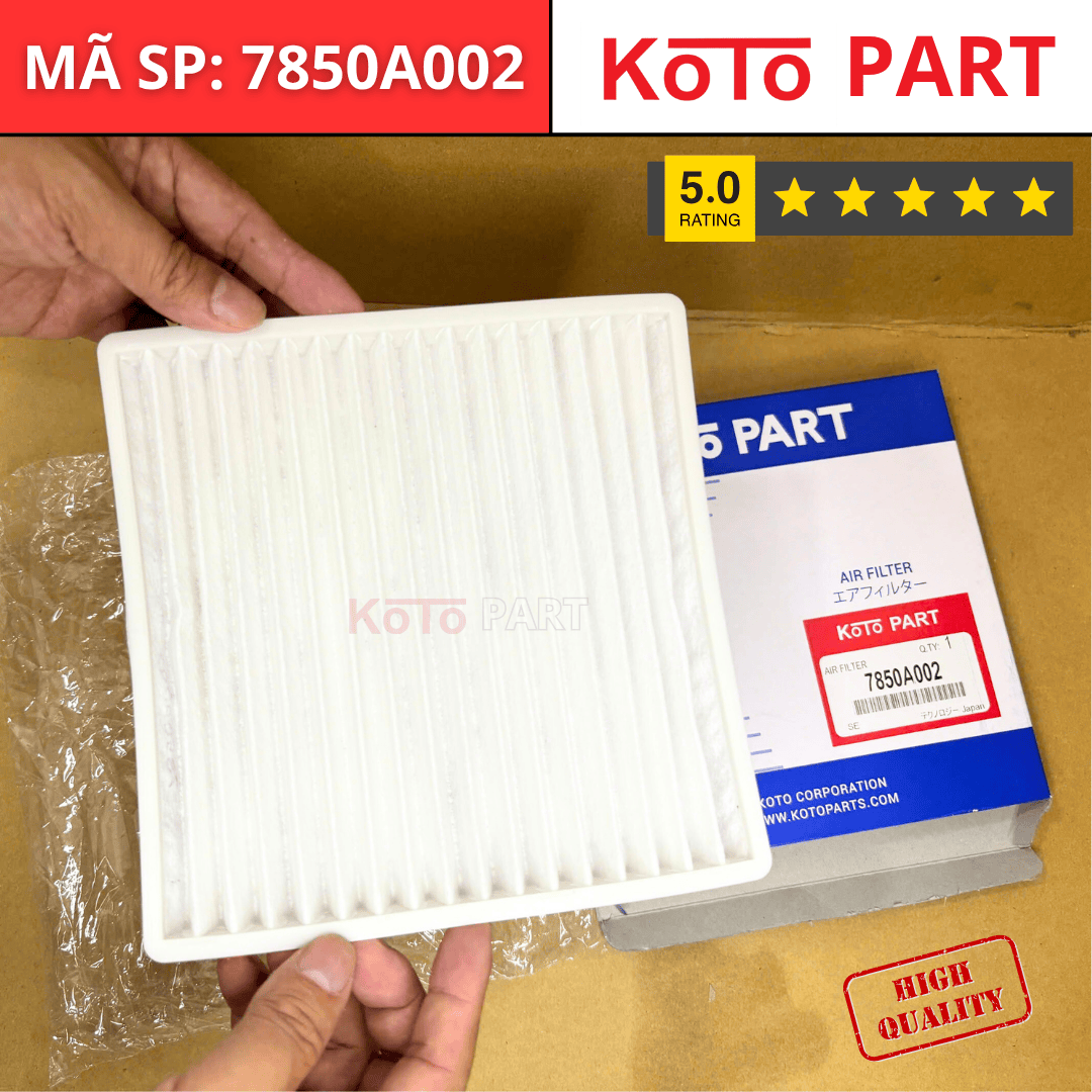 lọc gió điều hòa Xpander Koto Part