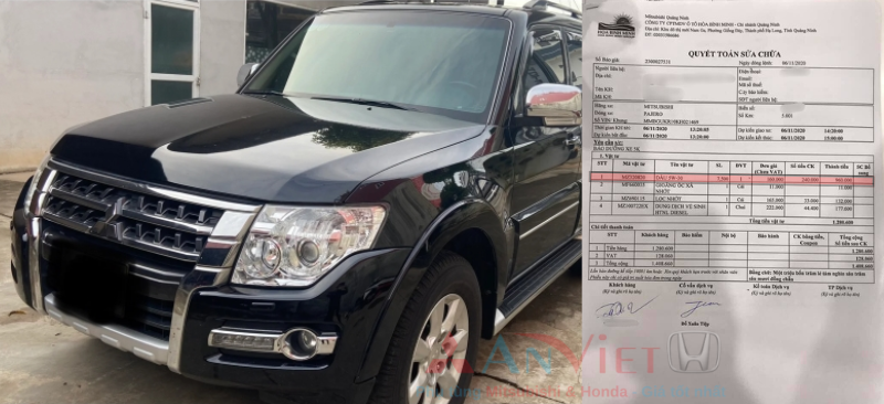 Dung tích nhớt xe Mitsubishi Pajero V6
