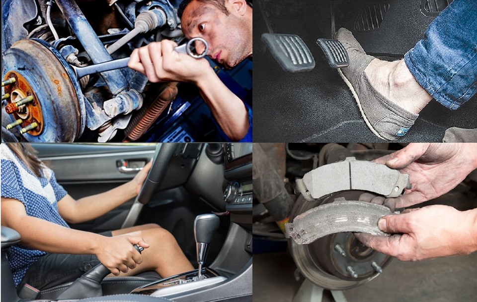 Hư hỏng Má phanh Mitsubishi