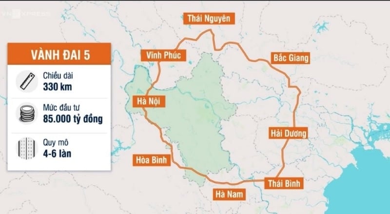 bản đồ Vành đai 5