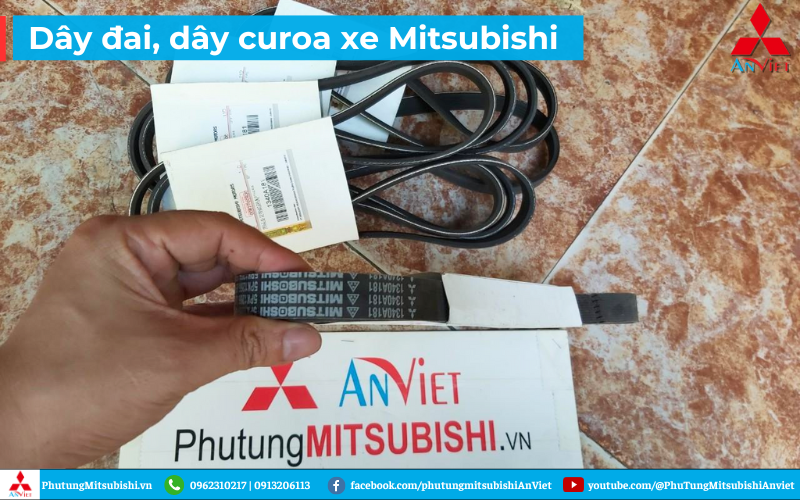 Dây đai, dây curoa xe Mitsubishi