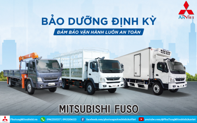 Bảo dưỡng phụ tùng Mitsubishi Fuso