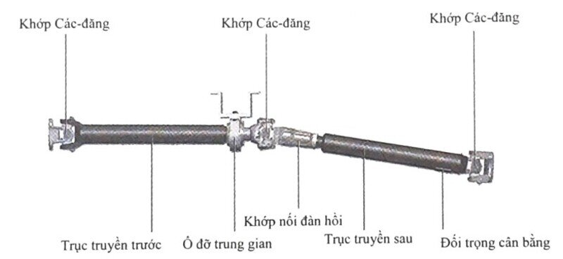 Phân loại trục các đăng